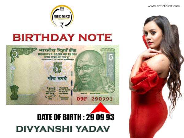 โน10 Birthday Note โ Personalized Gift with Birthdate Match